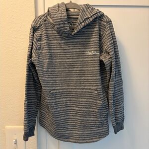 Boys Volcom Striped Pullover with hood Size 5